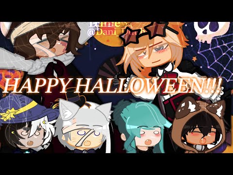 BUNGO STRAY DOGS HALLOWEEN!!!! Record red meme!!! (Almost all characters)