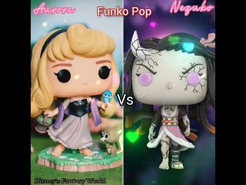 💗Aurora Vs Nezuko 💙