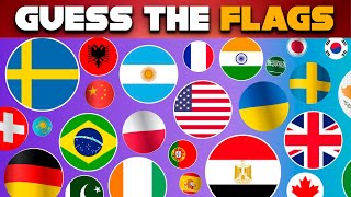 Guess The Flags In The World | ULTIMATE FLAG QUIZ