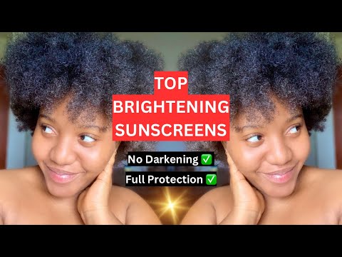 HOW I USE SUNSCREENS TO BRIGHTEN ✨MY SKIN FOR A YOUTHFUL AND RADIANT SKIN. Practical tips