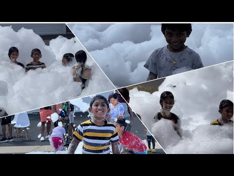 Fun in Foam Part 2 | Fun filled Foam Party in Neighbourhood Part 2 | Foam Party 2024 by All Stars