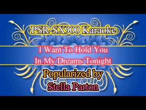 I Want To Hold You In My Dreams Tonight - Stella Parton Video Karaoke