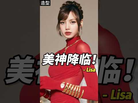 Lisa全新造型，与宝格丽适配度不要太高！ #lisa