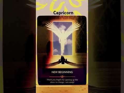 Capricorn / A new opportunity will be coming your way #angelcards #capricorn