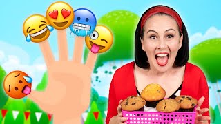 Finger Family Emoji Song + More Nursery Rhymes | Lah-Lah Funny Kids Songs