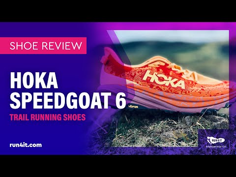 HOKA Speedgoat 6 Trail Running Shoes Review -  A more responsive ride.