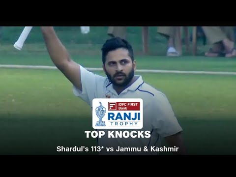 shardul Thakur 113* vs Jammu & kashmir