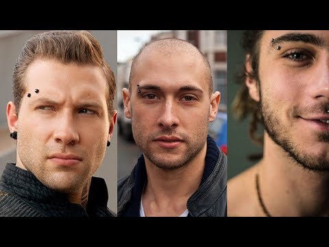 Amazing Men Eye Bows Piercing Ideas 2018