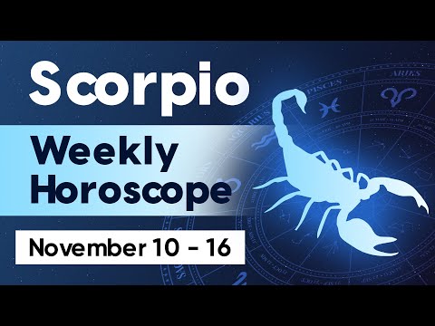 Scorpio Weekly Horoscope: November 10 to 16, 2024