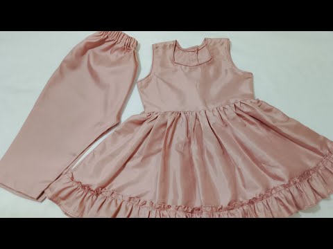 how to stitch baby frocks//how to stitching and cutting baby frocks//baby summer dress