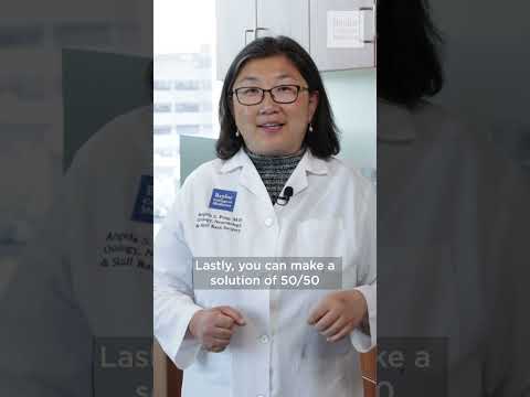 Have water in your ears? Dr. Angela She-Uuen Peng shares how to get it out. #otolaryngology