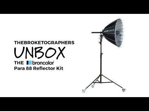 Unboxing a Broncolor Para 88 Reflector Kit // The Broketographers