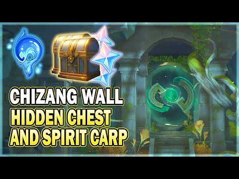 How to Access Hidden Area in Chizhang Wall - Chenyu Vale Spirit Carp Guide | Genshin Impact