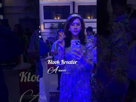 Klook Kreator Awards 2024 #klookph #klookkreatorph #angieklook #angieposh #klookkreatorawards2024