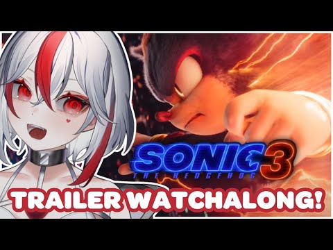 【WATCHALONG】Sonic Movie 3 Trailer 2【Aimee】