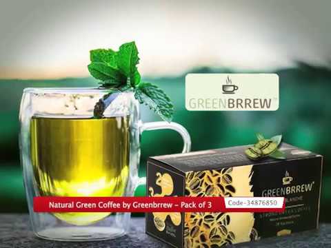 Natural Green Coffee by Greenbrrew - Pack of 3