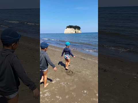 能登　見附島　「風の勲章」浜田省吾