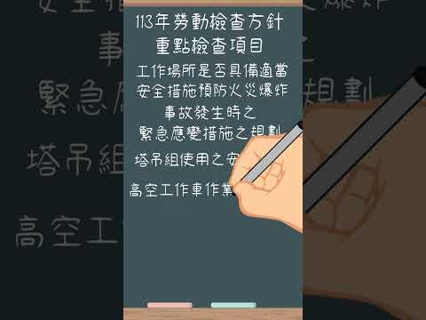 113年勞動檢查方針｜人資忙什麼線上學院