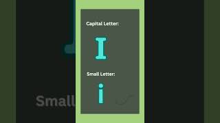 English Letters 🤍/I #education#english #educationalshorts