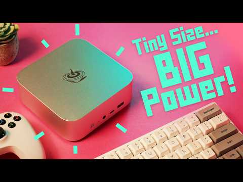 The SER8 Mini PC has BIG power!