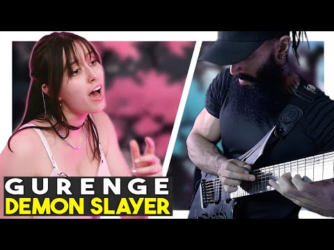 Demon Slayer OP1 "Gurenge" | Cover by Vincent Moretto & @CeLillyMusic