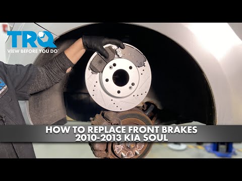 How to Replace Front Brakes 2010-2013 Kia Soul