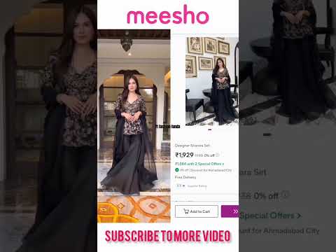 Meesho lehenga haul same dress collection on Meesho #shorts #youtubeshorts #meesho