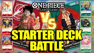 Red Luffy Starter Deck Battle - One Piece Card Game