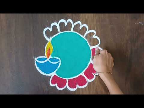 Kartik Purnima Special Rangoli |Kartik Purnima Rangoli|कार्तिक पौर्णिमा विशेष रांगोळी #kartikpurnima