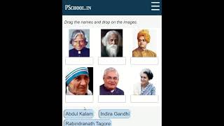 Leaders of India  - PSchool Learning App