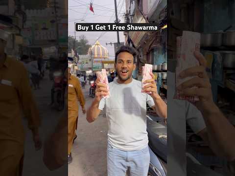 BUY 1 GET 1 FREE SHAWARMA #ytshorts #shortsvideo #shorts