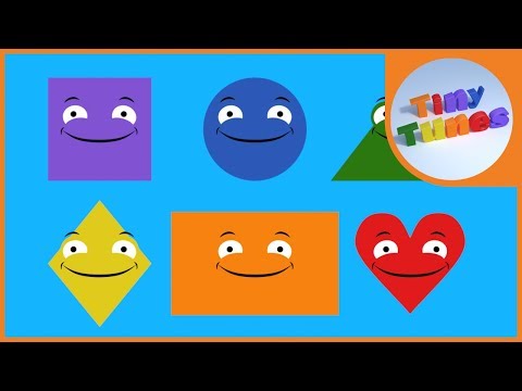 Shape Song  | Learn Shapes | Tiny Tunes