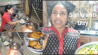 Happy Sankranti 🙏🏻 Big occasion for us | Food day 🤤 Assam village cooking ‼️