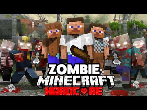 100 Players Simulate a Zombie Outbreak in Hardcore Minecraft...