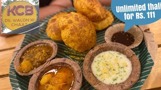 Unlimited Thali in Bangalore for Rs.111 | Varanasi Street food in Bangalore | Kapoor's Chaat Bhandar