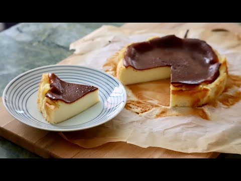 Basque Cheesecake Recipe - Japanese Cooking 101