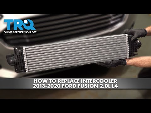 How to Replace Intercooler 2013-2020 Ford Fusion 2.0L L4