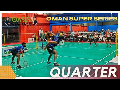 ROHIT/KAVIN VS INDONESIAN PLAYERS:OMAN BADMINTON SUPER SERIES 2025