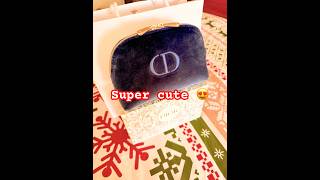 UNBOXING: Christian Dior Velvet Pouch Bag #dior #makeup #diorshow #unboxing #luxe #luxury #diorbag