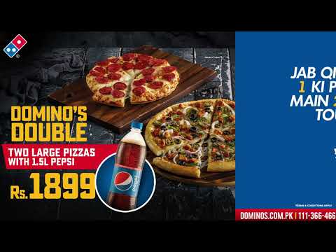 Domino's Double | WHY NOT MERI JAAN?