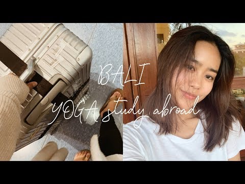 Bali ヨガ留学初日vlog!【パッキング紹介＆ルームツアー】