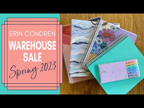 Erin Condren Warehouse Sale - Spring 2023