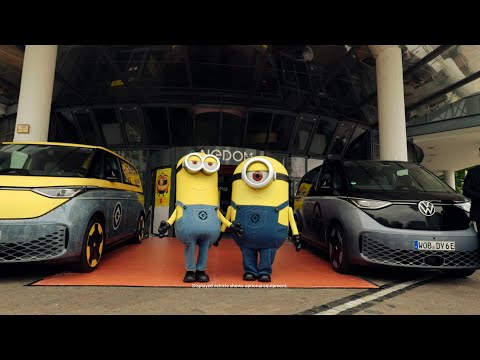 German Premiere of Universal Pictures’ Despicable Me 4 meets Volkswagen Special Model “Goal”