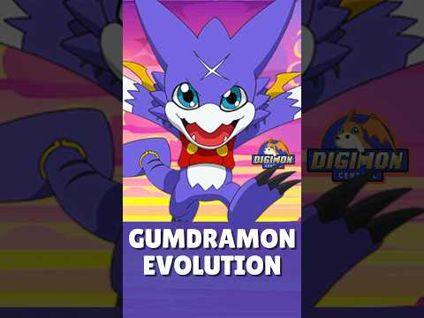 Gumdramon Evolution Line #Shorts