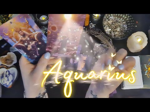 AQUARIUS YOU MIGHT WANT TO SIT DOWN FOR THIS! WOW. ✨️