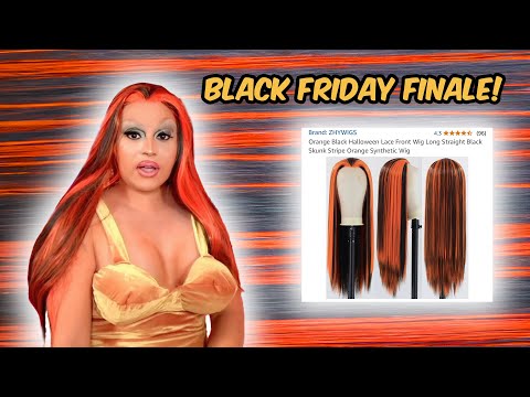 Let's Style Amazon Black Friday Wigs Part 5 It's Alive!