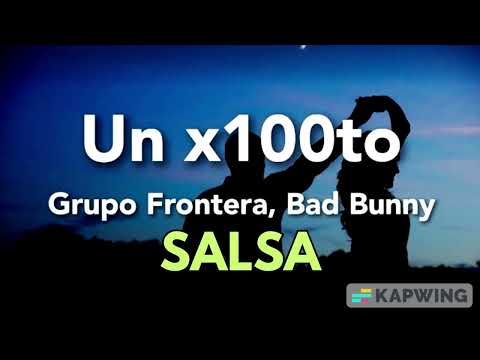 Me Queda 1% / Versión Salsa / Grupo Frontera Ft Bd Bunny