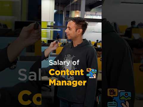 🔥Salary of Content Manager | What does A Content Manager Do ? #Shorts | Simplilearn