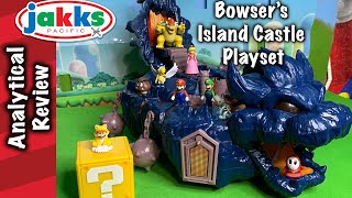 Miniature Bowser's Island Castle Playset!