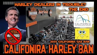 The End of Harley Davidson in California - 2035 California Gas Ban Rant